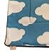 Small Pets and Company Guinea Pig Fleece Cage Liner | Fleece Guinea Pig Bedding | Midwest, C&C, Corner Pad (Midwest, Clouds on Blue)