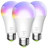 BERENNIS Smart WiFi Light Bulbs, Color Changing LED Lights, Work with Alexa Echo, Google Home, Siri and IFTTT, No Hub…