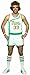 Rasta Imposta Semi Pro Uniform Costume, Multi-Colored, One Size