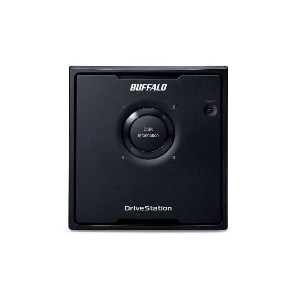 Buffalo HD-QL8TSU2R5-EU 8TB externe Festplatte (8,8 cm (3,5 Zoll), 7200rpm, 16MB Cache, SATA) – Bild 3