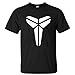 BMWW Men's Kobe Blaine Los Angeles Lakers The Black Mamba Men's Cotton T Shirt