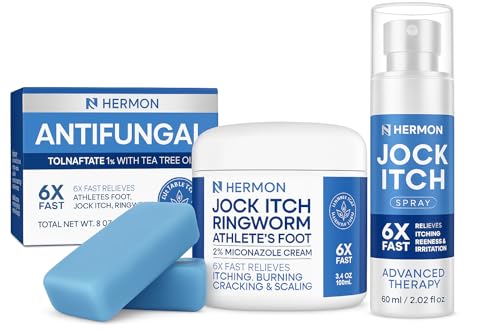 Hermon Antifungal Jock Itch Treatment Set
