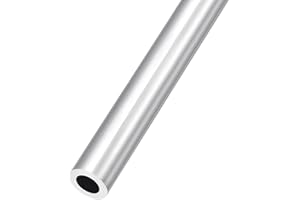 METALLIXITY 6063 Aluminum Tube (16mm OD x 10mm ID x 300mm L), Aluminum Round Tubing - for Home Furnishing, Machinery, DIY Handicraft