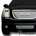 Topline Autopart Chrome Round Hole Mesh Upper+Lower Front Bumper Grill Grille 07-12 Yukon Denali