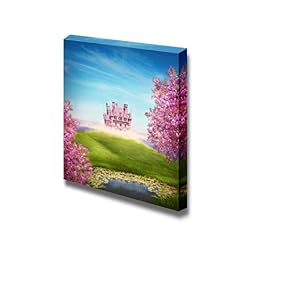 Fairy Tale Landscape with Castle Wall Decor