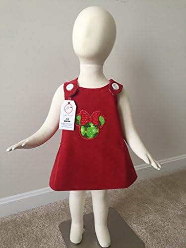 Minnie Mouse Christmas Jumper/Dress for Baby, toddler and girl.