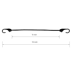 Joneaz Small Bungee Cords with Hooks 9