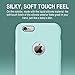 TORRAS [Love Series iPhone 6S Case/iPhone 6 Case, Liquid Silicone Rubber Shockproof Case with Soft Microfiber Cloth Cushion Compatible with iPhone 6 / 6S, Mint