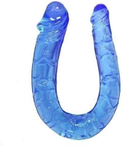 NongFa Double Ended Headed Strap Massage Sex masturbation 2 Color Available (blue)