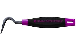 NOBLE EQUESTRIAN Noble Outfitters Bud Jr. Hoof Pick, Color: BlackBerry