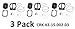 Keihin CDKCV Triple Carb Rebuild Kit Compatible with Kawasaki 99-06 900 STX