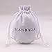 MANBARA Bracelets for Teen Girls Beaded Bracelet Cute Emoji Charm Bracelet for Kids Adjustable Length Heart Enamel Faces Christmas Birthday Jewelry Gifts