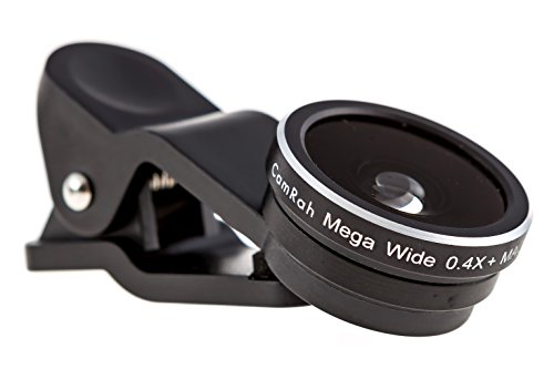 Mega Wide Angle and Macro iPhone Camera Lens Kit Universal Fit