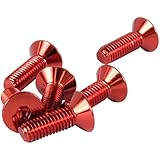 NRG Innovations SWS-100RD Steering Wheel Screw Kit (Upgrade Red