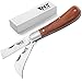 VNX ProGarden Premium Quality Garden Knife, Multi Stainless Steel Blade Protect by Titan, Excellent Folding Knives