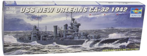Trumpeter 1/700 USS New Orleans CA32 Cruiser 1942 Model Kit