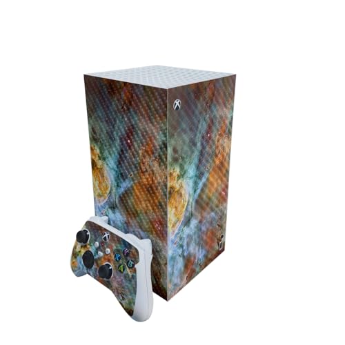 Carbon Fiber Gaming Skin Compatible With Microsoft Xbox Series X Digital Editio…