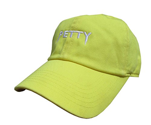 Petty Yellow Unstructured Unixex Twill Cotton Low Profile Yeezy Yeezus Meme  Dad Hat Cap