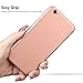 iphone 6 Plus Case,sxxissky Ultra-thin Full Body Coverage Hard Hybrid Plastic with [Tempered Glass Screen Protector]Protective Case Cover & Skin for Apple iPhone 6 Plus/iphone 6S Plus 5.5''(Rose Gold)