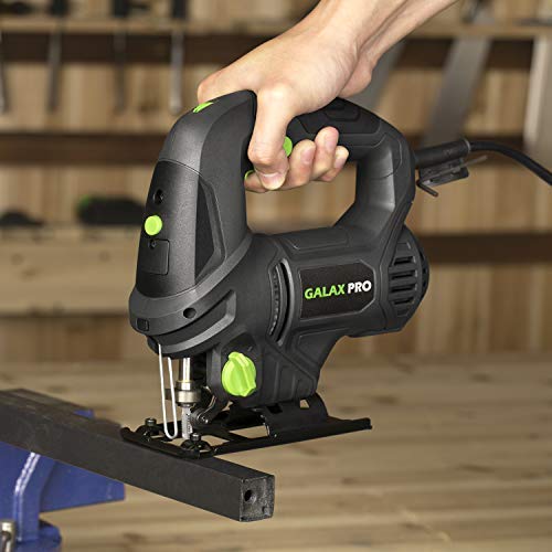GALAX PRO Stichsäge, 600 W mit variabler Geschwindigkeit, 3000 SPM, 6 Geschwindigkeiten, 3 in 1, Laserführung, 4… – Bild 8