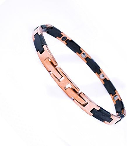 Fashion Magnetic Therapy Bracelets-Germanium Hematite Magnetic Bracelet With Pain Relief Function For Women And Men