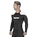 Elite Sports BJJ Jiu Jitsu Rash Guards, Men's BJJ, No GI, MMA Ranked Full Sleeve Compression Rash Guard