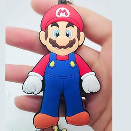 Amazon Co Jp Ypt キーチェーン ゲーム スーパーマリオブラザーズ Pvc キーチェーン ルイジ マリオ ピーチ プリンセス クッパ カートゥーン フィギュア キーリング マン キッド ラベロ オンブレ キーチェーン 1個 文房具 オフィス用品