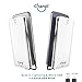 Chargii White Portable Battery Charger Built in Cable Compatible with iPhone Compatible Wall Plug AC Adapter USB-C + 2 USB Ports, Compact External Powerbank Cell Phone Compatible with iPhone, Android