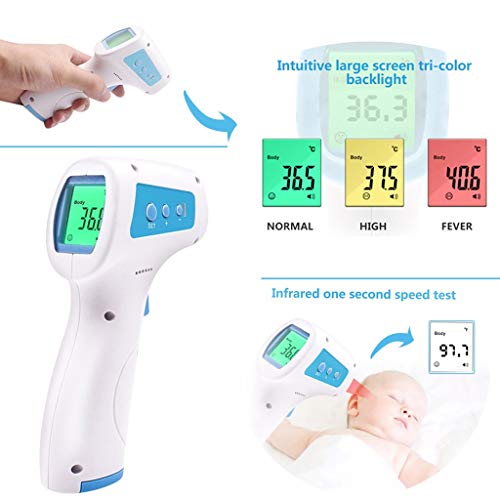 XINQITE Ear and Body Temperature Touchless Thermometer Forehead Thermometer with Memory Function