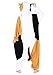 SAZAC Calico Cat Kigurumi - Onesie Jumpsuit Halloween Costume