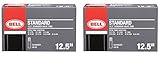Bell 12-1/2-inch Universal Inner Tube, Width Fit Range 1.75-inch to 2.25-inch, Black - 2 Pack