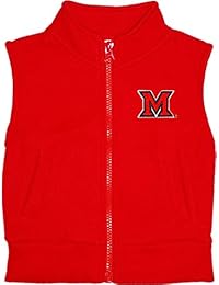 Creative Knitwear Miami University Redhawks Baby and Toddler Polar Fleece Vest