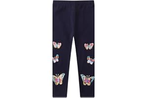WEONEDREAM Stretch Leggings for Girls Toddlers'
