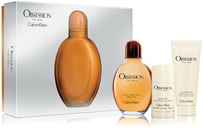 Obsession Gift Set for Men - 4Oz EDT/3.4Oz Balm/2.6Oz Deo - OR EMAIL FOR ANY OTHER PERFUMES - 100% AUTHENTIC & ORIGINAL - No Exceptions