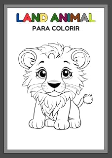 Livro LIVRO PARA COLORIR: LAND ANIMAL