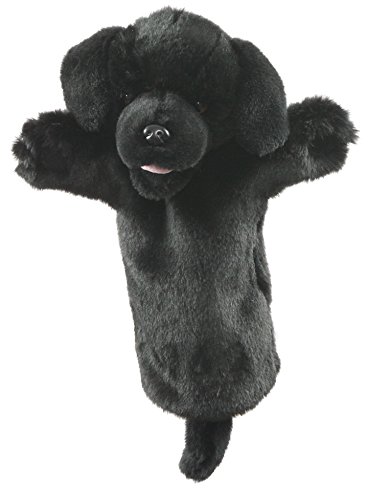 The Puppet Company Long-Sleeves Black Labrador  Hand Puppet