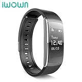 iWOWNfit i6 PRO/HR Smart Wristband Fitness Tracker Heart Rate Monitor IP67 Waterproof Bluetooth Smart Band Bracelet for Android IOS