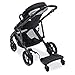 Britax Stroller Ride On Board | 3-Wheel Design for Balance + Quick Release for Easy Install and Removal + Adjustable for Height + Holds Up to 50 Pounds