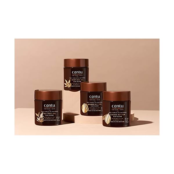 Cantu-Skincare-Cocoa-Butter-Raw-Blend-156g Cantu Skincare Cocoa Butter Raw Blend 156 g (Pack of 1) (Packaging may vary)