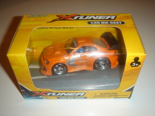 Kentoys 1:55 Diecast XTuner Subaru Impreza WRX STI Orange
