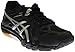 ASICS Women's Gel Court Control Volleyball Shoe, Black/Silver, 9 M US