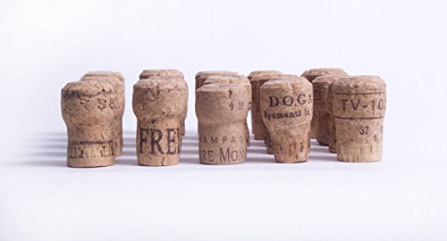 Assorted Used Real Sparkling Wine Corks for Up-cycle Crafts (25 Count)