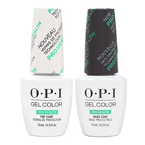 New Set GelColor Soak Off 15ml/0.5fl.oz Nail PRO HEALTH Base Coat & Top Coat of Set | each 15ml / 0.5fl.oz