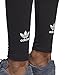 adidas Women's Trefoil Leggings, Black/Mini Logo, S