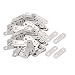 uxcell 50mmx16mmx2mm Flat Repair Joining Brace Mending Fixing Plate 100pcs