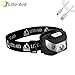 LED Headlamp Flashlight - Lite-Aid's Rechargeable Convenient Headlamps for Camping, Hiking, Walking, and Home Improvement Needs - 5 Headlight Functions - 300 Feet Distance - 30 Hours of Light