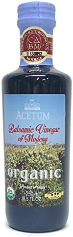 Acetum USDA Organic 3 Leaves Balsamic Vinegar of Modena IGP, 8.5 fl oz.