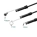 USB Endoscope, Amicool 2 in 1 Borescope Inspection Camera 2.0 Megapixels CMOS HD Waterproof Snake Camera with USB Adpater and 6 Adjustable LED Light for Android/Windows – 3.5 Meters (11.5 ft.)