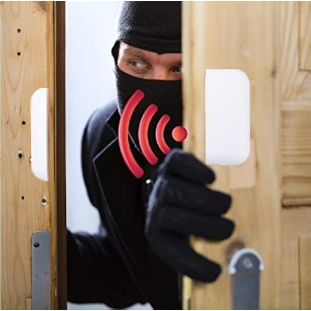 Wireless Door Open Chime Entry Alert Alarm For Business Shop Home