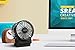Desk USB Fan with Coaxial Rotor Design by Yemenren, Table Desktop Personal Mini Small USB Fan (2 Speeds, Super Quiet, 4 Inch)